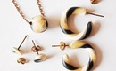 Clay Hoop Earrings and Neutral Accessories | Jewelry DIY