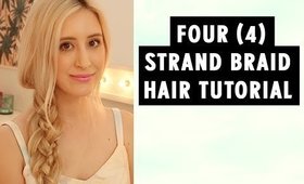 Four (4) Strand Braid Hair Tutorial