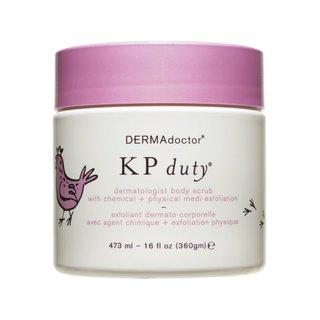DermaDoctor KP Duty dermatologist body scrub with chemical + physical medi-exfoliation