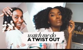 Wash Day! Twist Out On Type 4 Hair