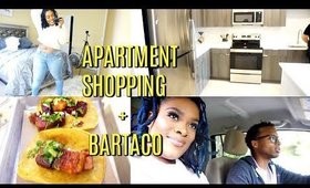 VLOG| ATLANTA APARTMENT SHOPPING WITH MY BROTHER + BARTACO