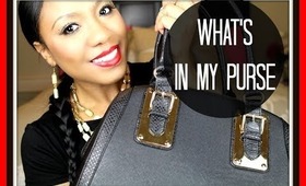 What's In My Purse 2014 | Michael Kors Jet Set Wallet Review