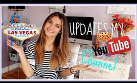 UPDATES: NEW Uploading Schedule + Las VEGAS Vacation