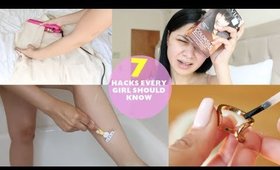 7 HACKS EVERY GIRL SHOULD KNOW IN 2016