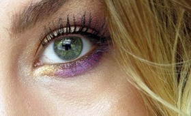 Purple and Gold ♥ Too Faced & Glamour Doll Eyes