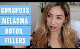 Q&A #1 TREATMENT FOR SUNSPOTS, MELASMA, SUNBURN, BOTOX VS  FILLERS