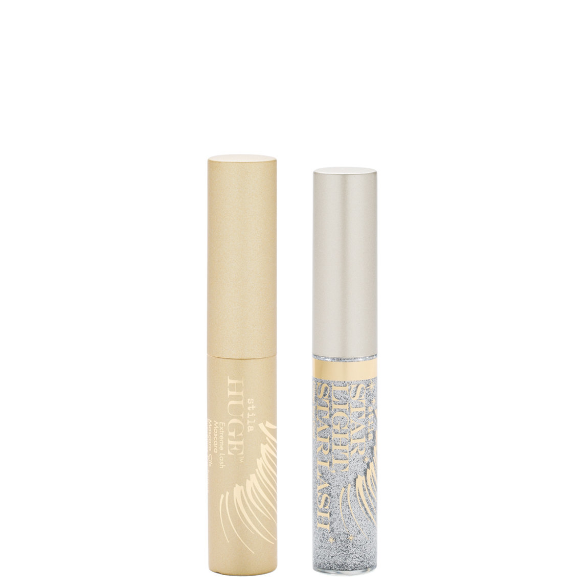 Stila Fringe With Benefits - Star Light, Star Lash Glitter Top Cot & Huge Extreme Lash Mascara alternative view 1.
