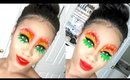 SnapChat Watermelon Makeup Look! | BeautybyGenecia