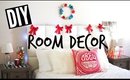 DIY Holiday Room Decor! Easy Tumblr Christmas Room