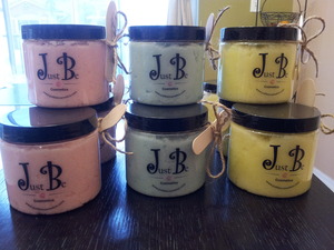 Handcrafted body scrubs.....