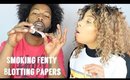 Testing Out Rihanna Fenty Beauty Blotting Papers and Smoking It!
