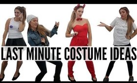 Last-Minute DIY Halloween Costume Ideas| CHEAP + QUICK