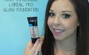 L'Oreal Pro Glow Foundation | First Impression