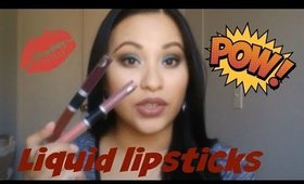 Battle Of The Liquid Lipsticks | Colourpop, Milani, Aromi Beauty & Notoriously Morbid