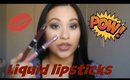 Battle Of The Liquid Lipsticks | Colourpop, Milani, Aromi Beauty & Notoriously Morbid