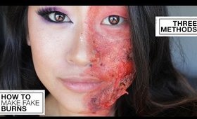 BURNT SKIN MAKEUP TUTORIAL | misscamco