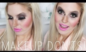 Makeup Don'ts Round 2! ♡ (Look Your Worst Tag)