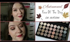Autumnal Face Of The Day in action | NickysBeautyQuest