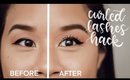 How to Keep Straight Eyelashes Curled ALL DAY LONG *Simple Mascara Hack*