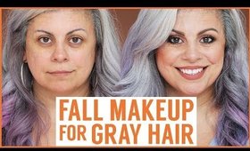 FALL MAKEUP for Gray Hair | Ulta Beauty | The Meaning of Beauty