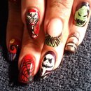 the nightmare before Christmas nails