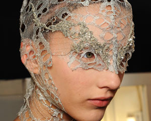 Alexander McQueen Hair, Paris Fashion Week S/S 2012 | Beautylish