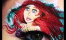 Amazing eye makeup Disney Ariel princess