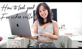 how to look good for video calls #WFH