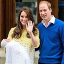 little princess with her mum and dad and kate is looking great