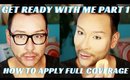 GRWM How to Apply Full Coverage Foundation Contour Highlight with Kevyn Aucoin- mathias4makeup