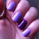 Lilac and purple