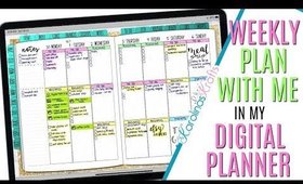 Setting up Weekly Digital Plan With Me September 16, Digital PWM September 30 to October 6