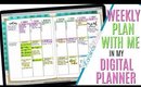Setting up Weekly Digital Plan With Me September 16, Digital PWM September 30 to October 6