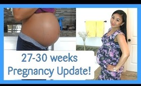 27-30 Week Pregnancy Update! Lots of TMI!