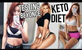 Trying Beyonce's Keto Diet & Workout!