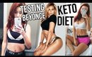 Trying Beyonce's Keto Diet & Workout!