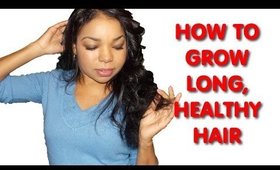 How To Grow Long, Healthy Hair - Ms Toi