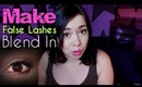 How to Make False Lashes Blend In
