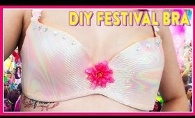 DIY HOLO MERMAID FESTIVAL BRA (FT. UPBRA)