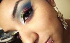 CHEER Me Crazy! Colorful Look using BH Cosmetics