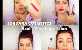 Jordana Cosmetics Mini Haul + First Impression
