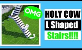 OMG L Shaped Stairs I'm So Excited
