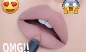 LIQUID LIPSTICK IN A PENCIL?! My Collab with NUDESTIX