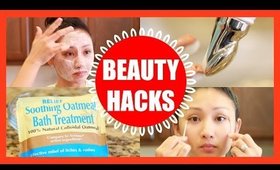 9 SKINCARE BEAUTY HACKS!