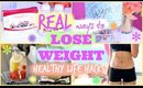 REAL ways to LOSE WEIGHT | Healthy Life Hacks