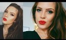 Christmas Makeup GRWM Chatty video