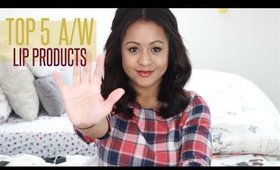 Top 5 Affordable A/W Lip Products | Siana