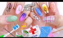 10 Nail Art Designs Using Household Items: The Ultimate Guide #2!