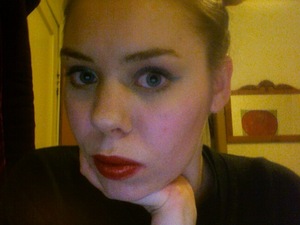 I was experimenting with refinery 29 December looks.
http://www.refinery29.com/month-of-holiday-beauty
