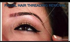 THREADING TUTORIAL EYEBROW SHAPING THREADING UPPER LIP THREADING CHEMICAL FREE FACIAL HAIR REMOVAL